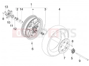 PIAGGIO X7 125 ie Front wheel