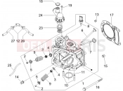 Head unit - Valve - Piaggio X8 200 2006
