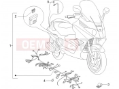Main cable harness - Piaggio X8 200 2006