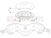 Meter combination - Cruscotto - Piaggio X8 200 2006