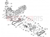 Oil pump - Piaggio X8 200 2006