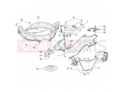 PIAGGIO X8 400 ie Handlebars coverages