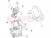PIAGGIO X8 400 ie Throttle body - Injector - Induction joint