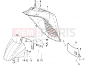 PIAGGIO X8 400 ie Wheel huosing - Mudguard
