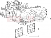 PIAGGIO X8 400 ie Engine, assembly