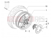 PIAGGIO X8 400 ie Rear wheel