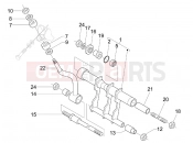 PIAGGIO X8 400 ie Swinging arm