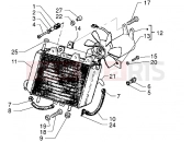 PIAGGIO Radiator