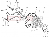 PIAGGIO Rear wheel