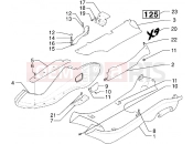 PIAGGIO Side coverings-Spoiler