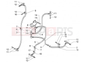 PIAGGIO X9 125 Evolution brake pipes