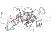 PIAGGIO X9 125 Evolution karburátor