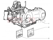 PIAGGIO X9 125 Evolution motor