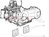 motor - Piaggio X9 125 Evolution 2006