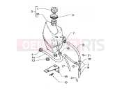 Expansion tank - Piaggio X9 125 SL