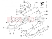 PIAGGIO X9 200 Evolution Side coverings-spoiler