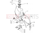 Expansion tank - Piaggio X9 250