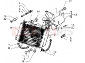 Radiator - Piaggio X9 250