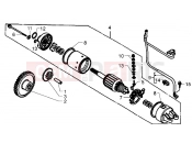 Starting motor - Piaggio X9 250