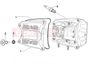 PIAGGIO X9 500 Evolution (USA) Cylinder head cover