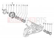 PIAGGIO Driven pulley shaft