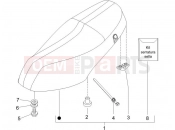 PIAGGIO Zip 100 4T Saddle/seats