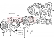Flywheel magneto - Piaggio Zip 125 4T