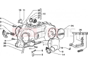 Kickstarter-crankcase cooling - Piaggio Zip 125 4T