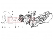 hengerfej - Piaggio Zip 50 2T 2009