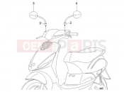 tükör - Piaggio Zip 50 2T 2010