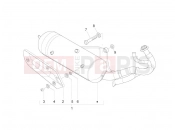 PIAGGIO Zip 50 2T Silencer
