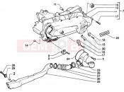 Clutch cover - Piaggio Zip 50 4T