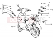 Front and rear blinker - Piaggio Zip 50 4T