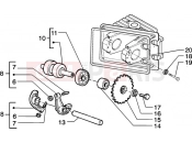 Lever-camshaft - Piaggio Zip 50 4T