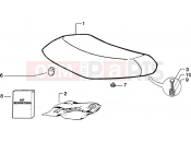 Saddle - Piaggio Zip 50 4T