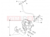 PIAGGIO Zip 50 SP Brakes pipes - Calipers