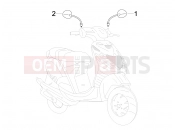 tükör - Piaggio Zip 50 SP 2010