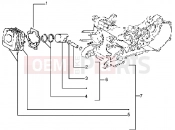 PIAGGIO Cylinder-piston-wrist pin, assy