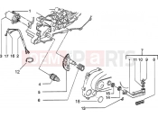 PIAGGIO Starting motor-starter lever