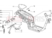PIAGGIO Chassis-Central stand
