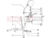 PIAGGIO Handlebars component parts