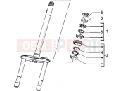 PIAGGIO Steering bearing ball tracks