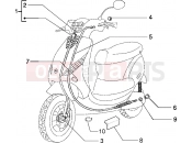PIAGGIO Transmissions brakes - Speedometr (kms)