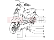 bowdenek - Piaggio Zip SP 50 old.