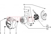 PIAGGIO Flywheel magneto