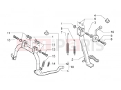 PIAGGIO Beverly 500 (EMEA) Central stand-side stand