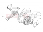 PIAGGIO Beverly 500 (EMEA) Rear wheel