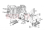 PIAGGIO Pump group-oil pan