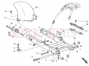 DUCATI Monster 400 SWING ARM » SWING ARM