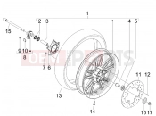 Front wheel - Aprilia SR MAX 125 2011